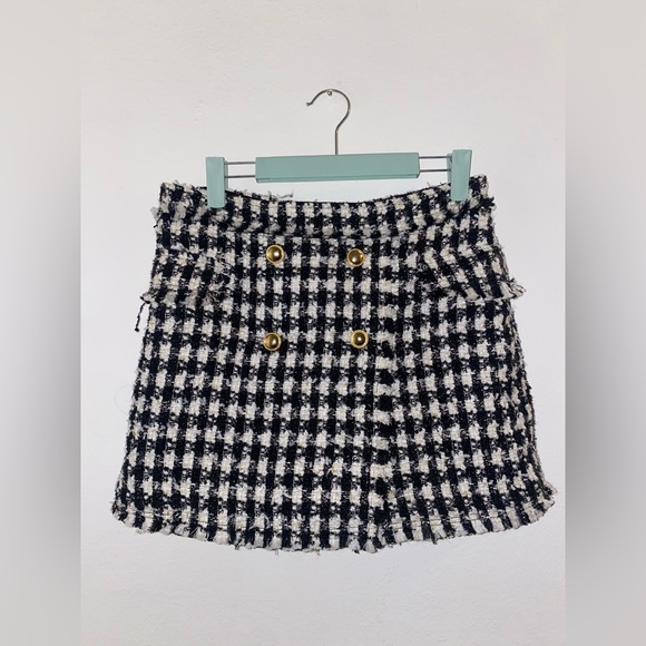 House of Harlow 1960 houndstooth skort size small - Picture 1 of 5